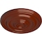 Ekena Millwork Kepler Traditional Ceiling Medallion (For Canopies up to 2 5/8"), 11 7/8"OD x 1 1/4"P, Firebrick CM12KPFIF - alternate 4